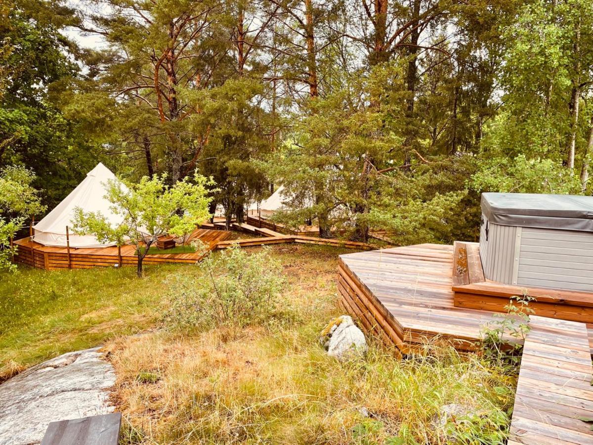 Tent Delhi A B&B In A Luxury Glamping Style Mariefred Exterior photo