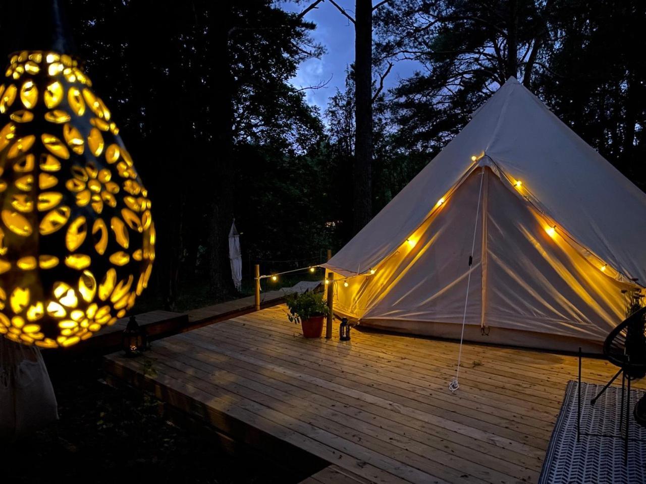 Tent Delhi A B&B In A Luxury Glamping Style Mariefred Exterior photo